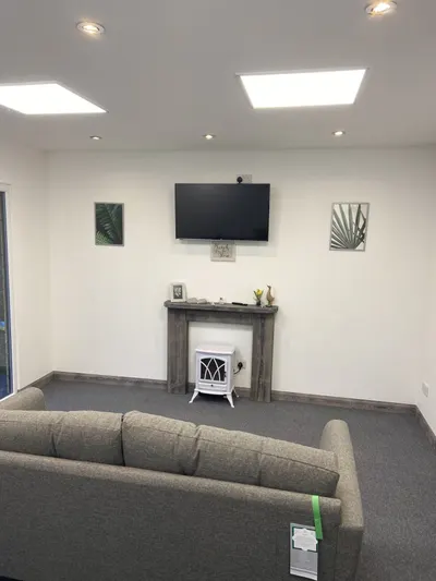 Garden office build by Low Road Nursery Chesterfield 12